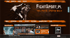 Desktop Screenshot of fightsport.pl